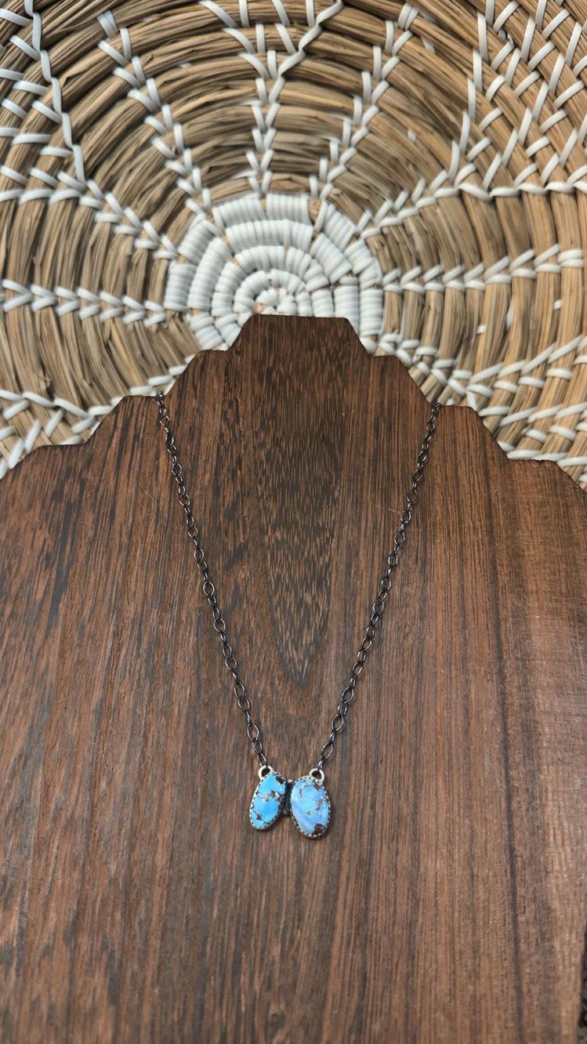 Golden Hills Bar Necklace