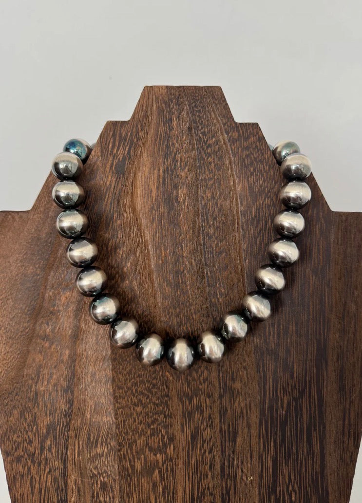 14mm Sterling Silver Necklace *Made to order*