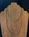 3-6mm Graduated Sterling Silver Pearl Necklace*made to order*