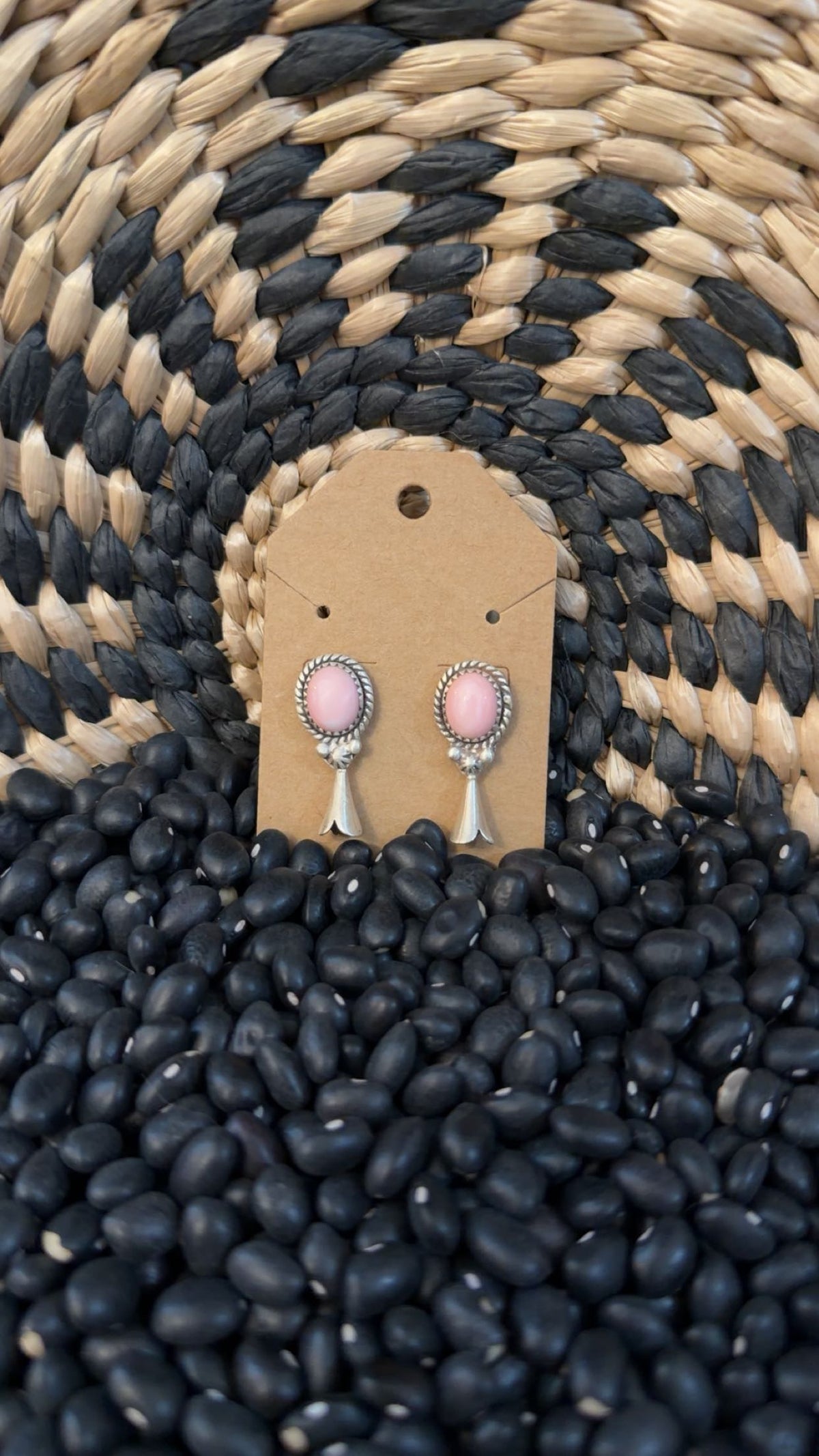 Pink Conch Squash Earings